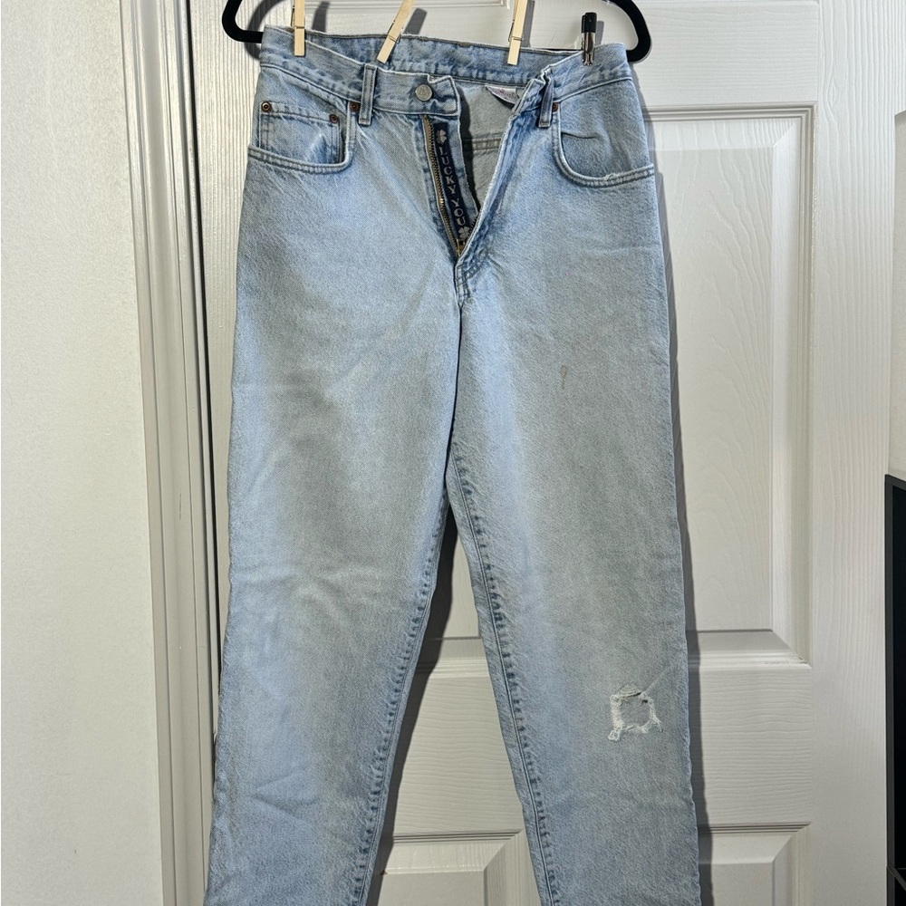 Lucky Brand Light Blue Straight Leg Jeans